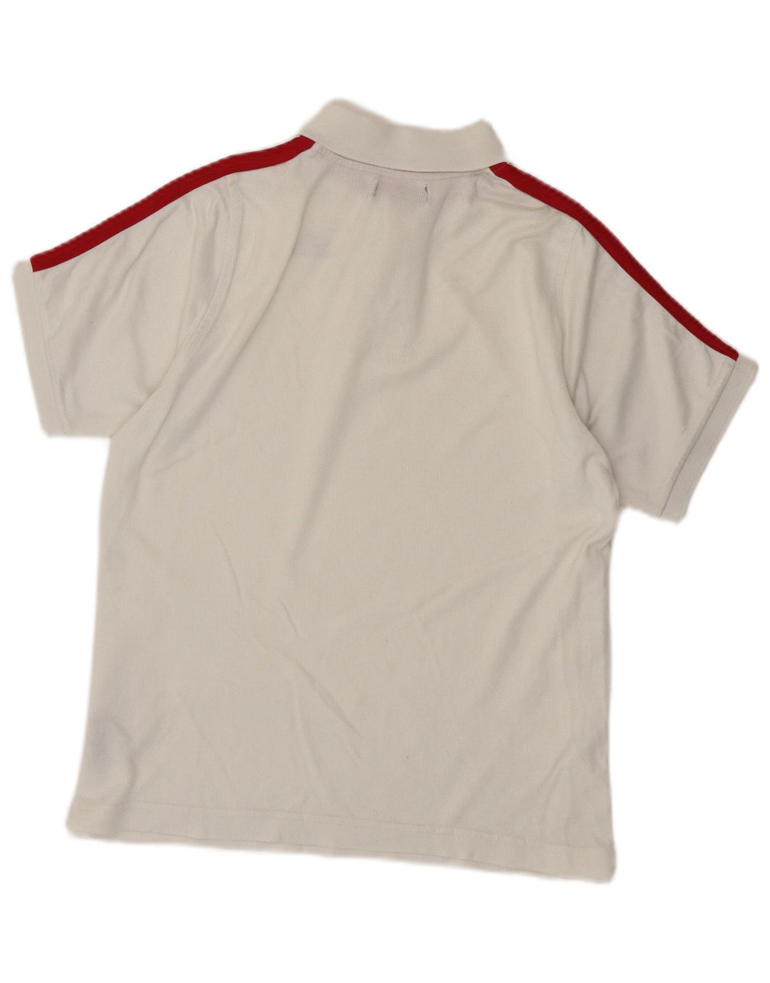 Ανδρικό μπλουζάκι πόλο Kappa, μικρό λευκό χρώμα, βαμβακερό