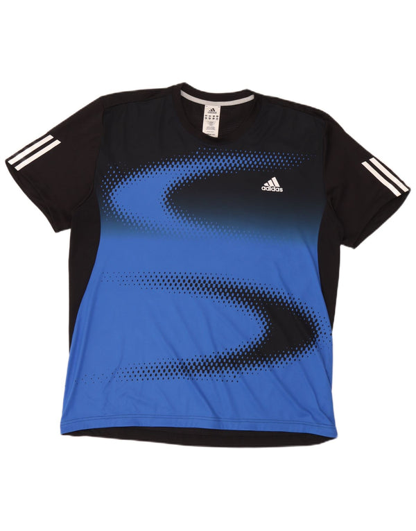 Ανδρικό T-Shirt Adidas Clima 365 Top 2XL μαύρο χρώμα πολυεστέρα