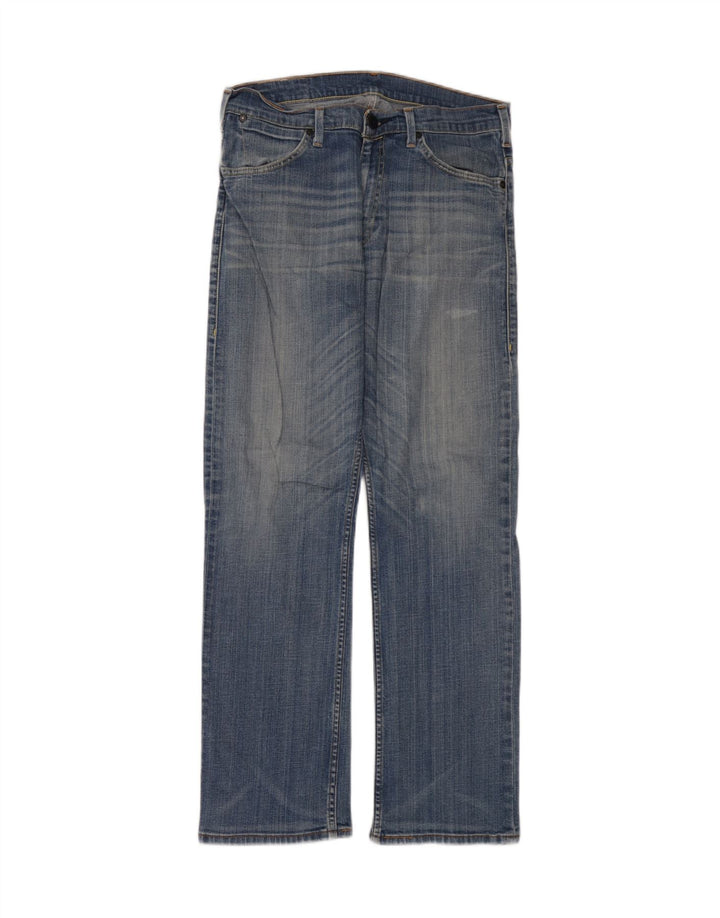 Ανδρικό τζιν Levi's Straight W32 L32 Μπλε βαμβακερό