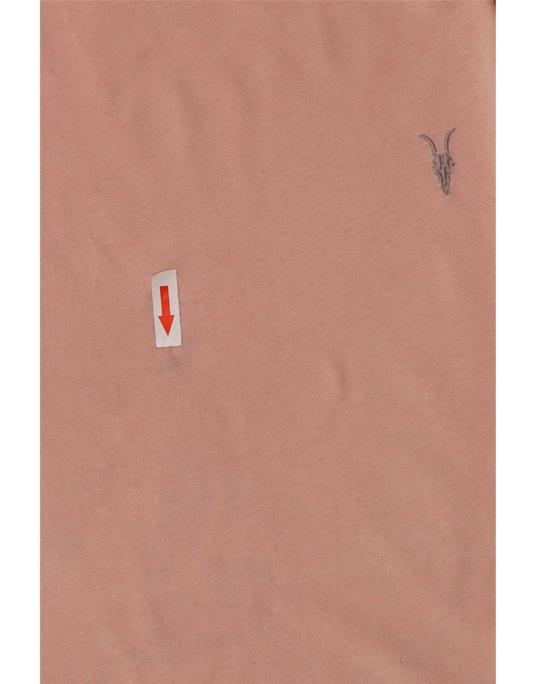 All Saints Ανδρικό T-Shirt με κανονική εφαρμογή Τοπ μεσαίο ροζ βαμβακερό