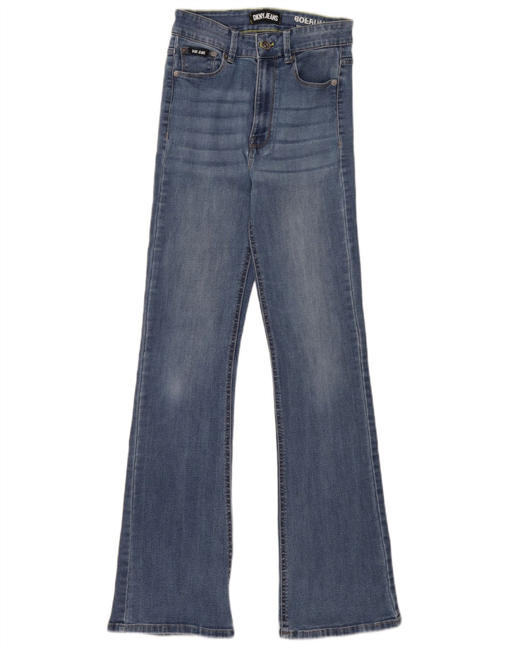 Dkny Γυναικείο τζιν με φλάντζα W27 L31 Μπλε βαμβακερό