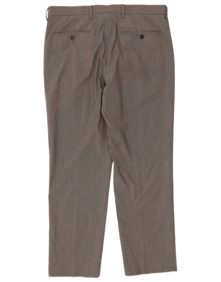 Ανδρικό παντελόνι με καρφίτσα Marks & Spencer W34 L29 Γκρι