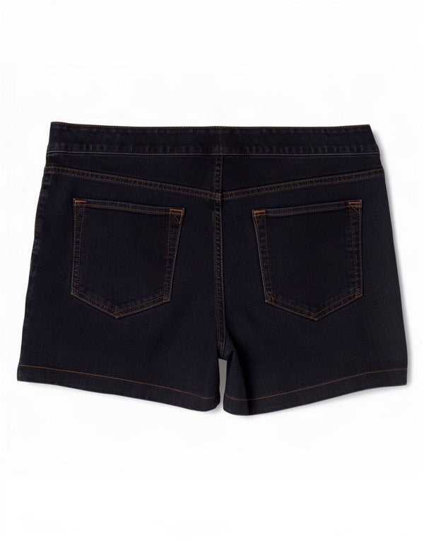 Eddie Bauer Γυναικείο τζιν σορτς US 8 Medium W32 Navy Blue