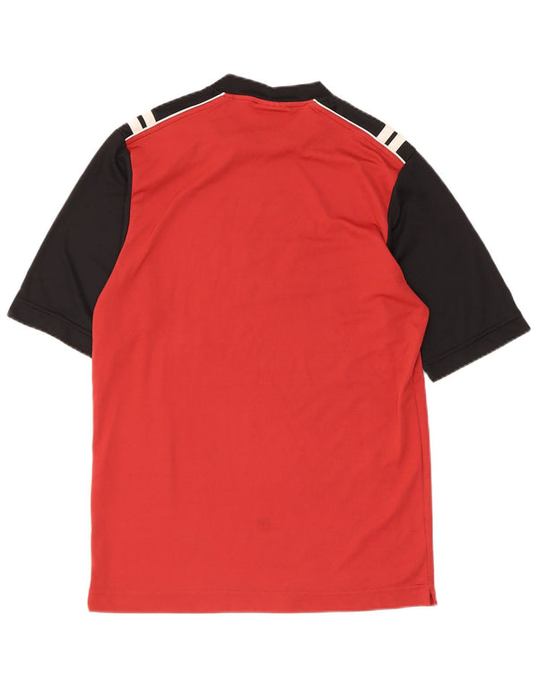 Ανδρικό γραφικό μπλουζάκι Sergio Tacchini Top Small Red Colourblock