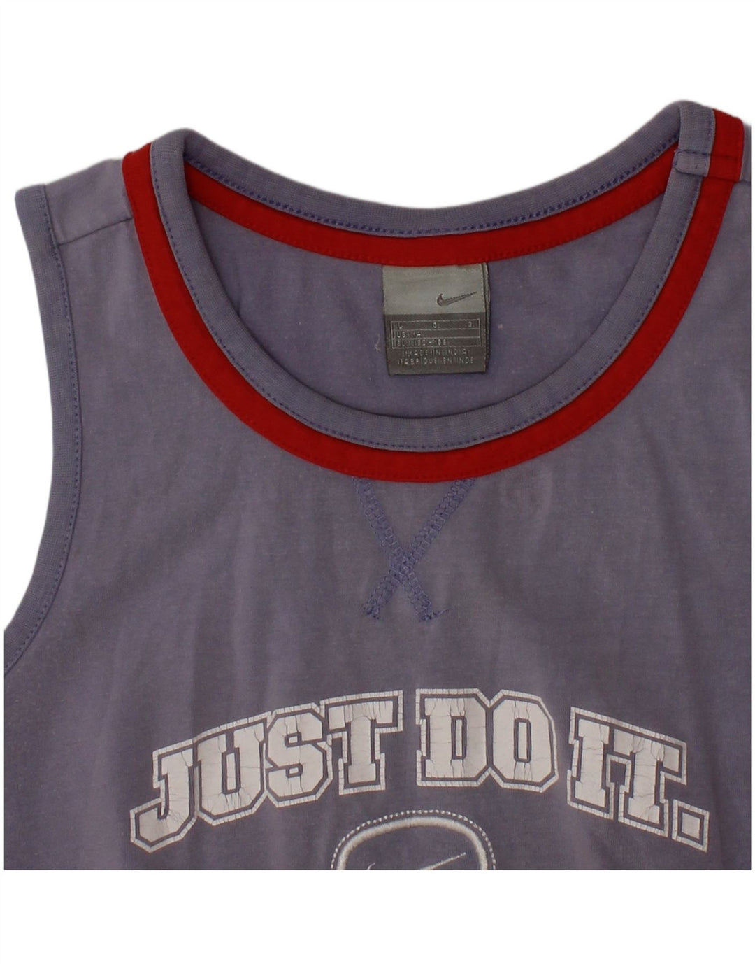 Γραφικό γιλέκο NIKE Boys Top 12-13 ετών Μεγάλο Navy Blue