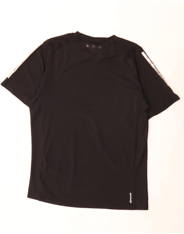 Adidas Mens Climacool T-Shirt Top Small Black Polyester