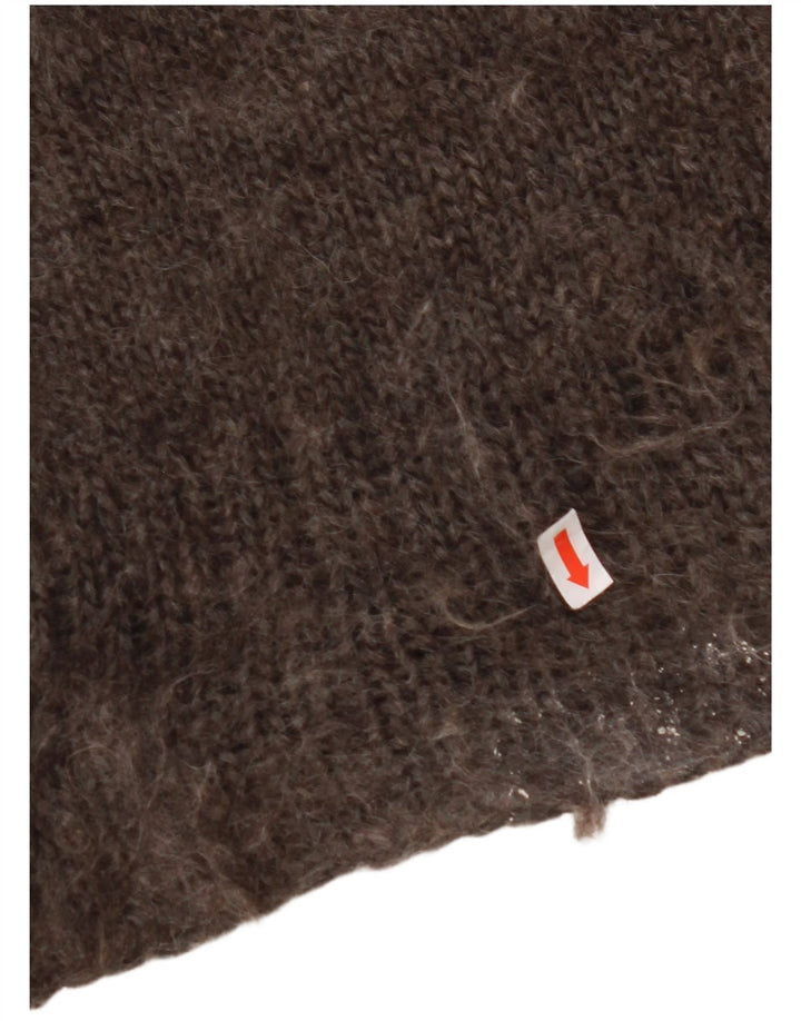 VINTAGE Ανδρικό γιλέκο Tank Top Medium Brown Fair Isle