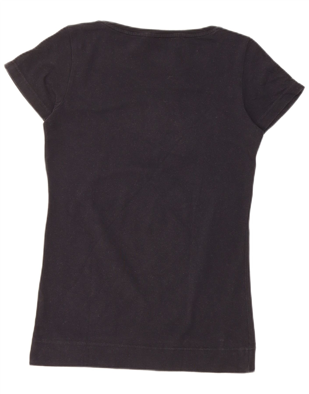 Γυναικείο γραφικό T-Shirt NIKE Top UK 12/14 Medium Black