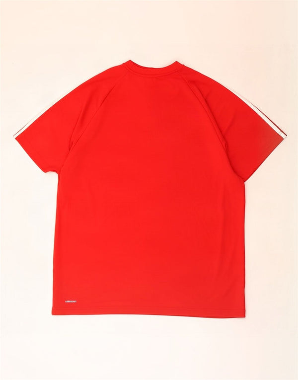 Adidas Ανδρικό T-Shirt Aeroready Top 2XL κόκκινο πολυεστέρα