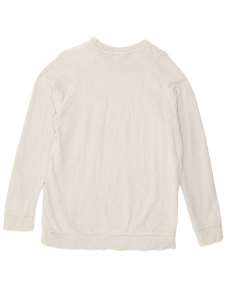 Ανδρικό φούτερ Adidas Jumper από μεσαίο μπλε βαμβακερό
