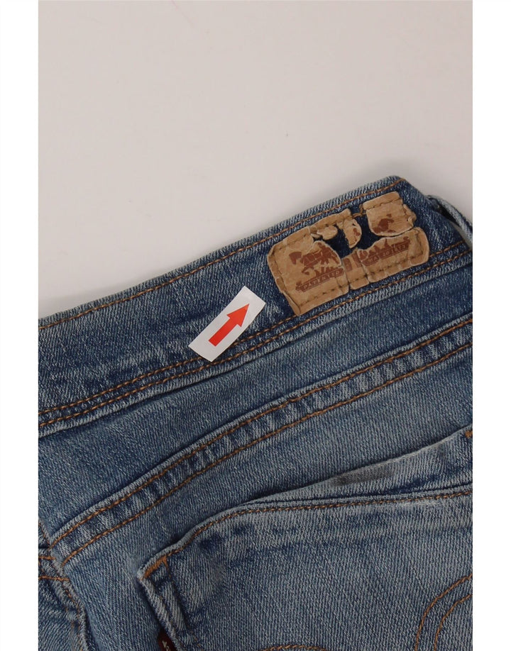 Γυναικείο ψηλόμεσο τζιν σορτς LEVI'S US 10 Medium W30 Μπλε βαμβακερό
