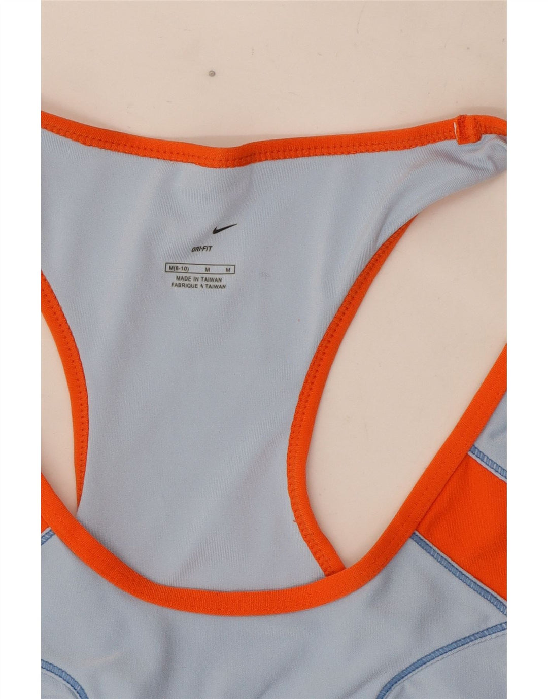 Γυναικείο γιλέκο Nike Dri Fit Top US 8/10 μεσαίο μπλε χρώμα
