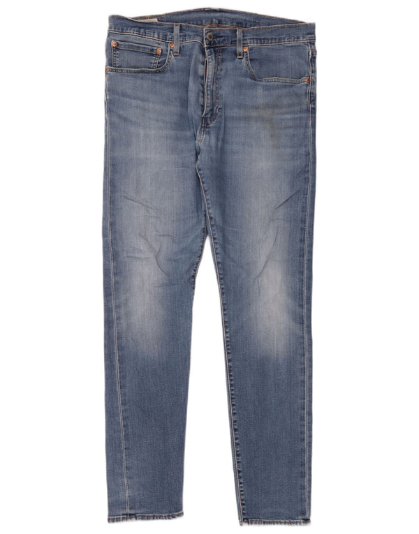 Ανδρικό τζιν Levi's Slim W34 L32 Μπλε βαμβακερό