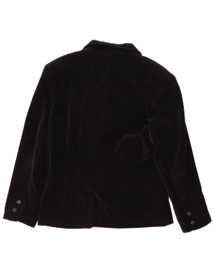 Vintage Γυναικείο Oversized Διπλό Μπουφάν Μπλέιζερ EU 36 Μικρό Μαύρο