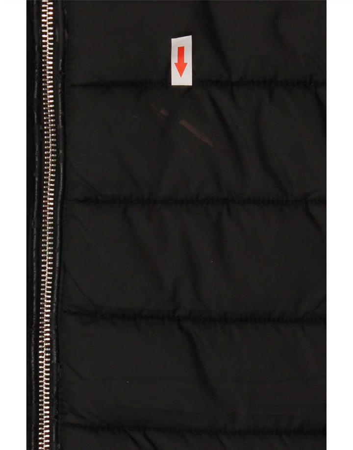 Zara Γυναικείο μπουφάν Trafaluc UK 16 Large Black Nylon