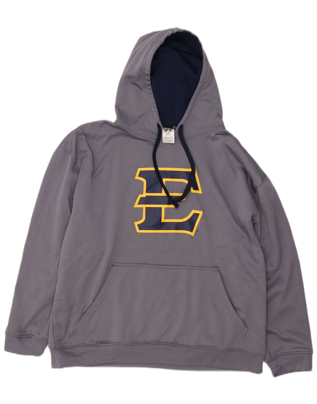 RUSSELL ATHLETIC Ανδρικά φούτερ με κουκούλα UK 46/48 XL Γκρι