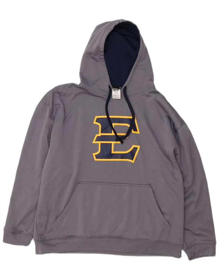 RUSSELL ATHLETIC Ανδρικά φούτερ με κουκούλα UK 46/48 XL Γκρι