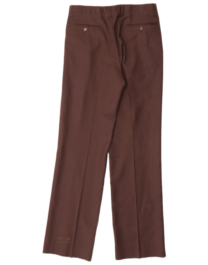 Vintage Ανδρικό παντελόνι με καρφίτσα IT 48 Medium W32 L34 Καφέ