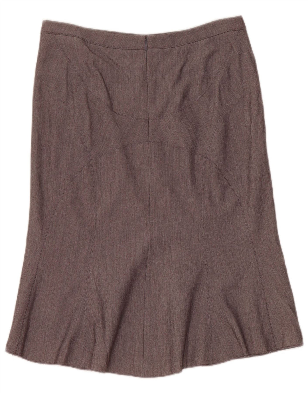 BCBGMAXAZRIA Γυναικεία Τρομπέτα Φούστα US 0 XS W28 Γκρι Πολυεστέρας