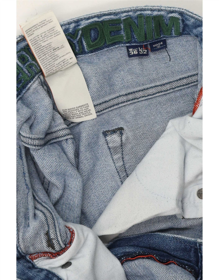 Ανδρικό Slim Jeans Superdry W36 L32 Blue Cotton