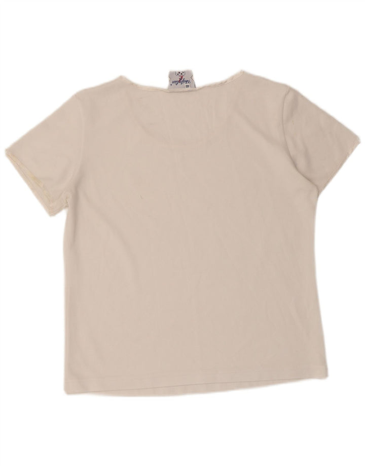 Γυναικείο T-Shirt AUSTRALIAN L'ALPINA Top IT 46 μεγάλο λευκό πολυεστέρα