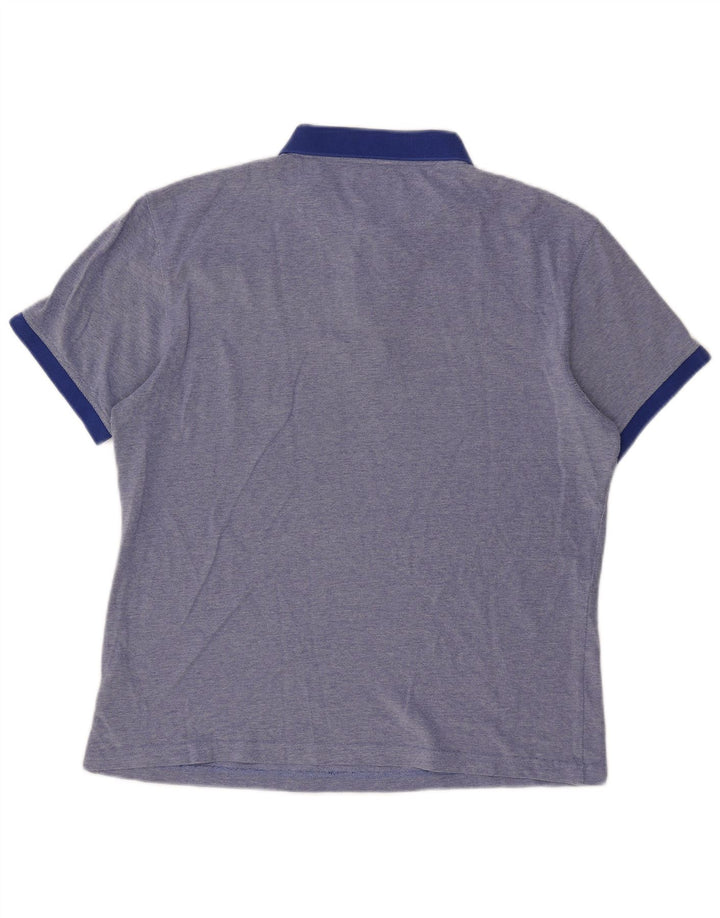 Ανδρικό μπλουζάκι πόλο Barbour XL Μπλε βαμβακερό