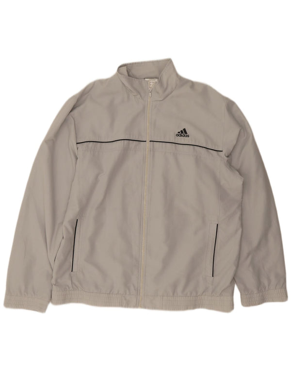 Ανδρική φόρμα Adidas Top Jacket UK 46/48 XL Grey Polyester