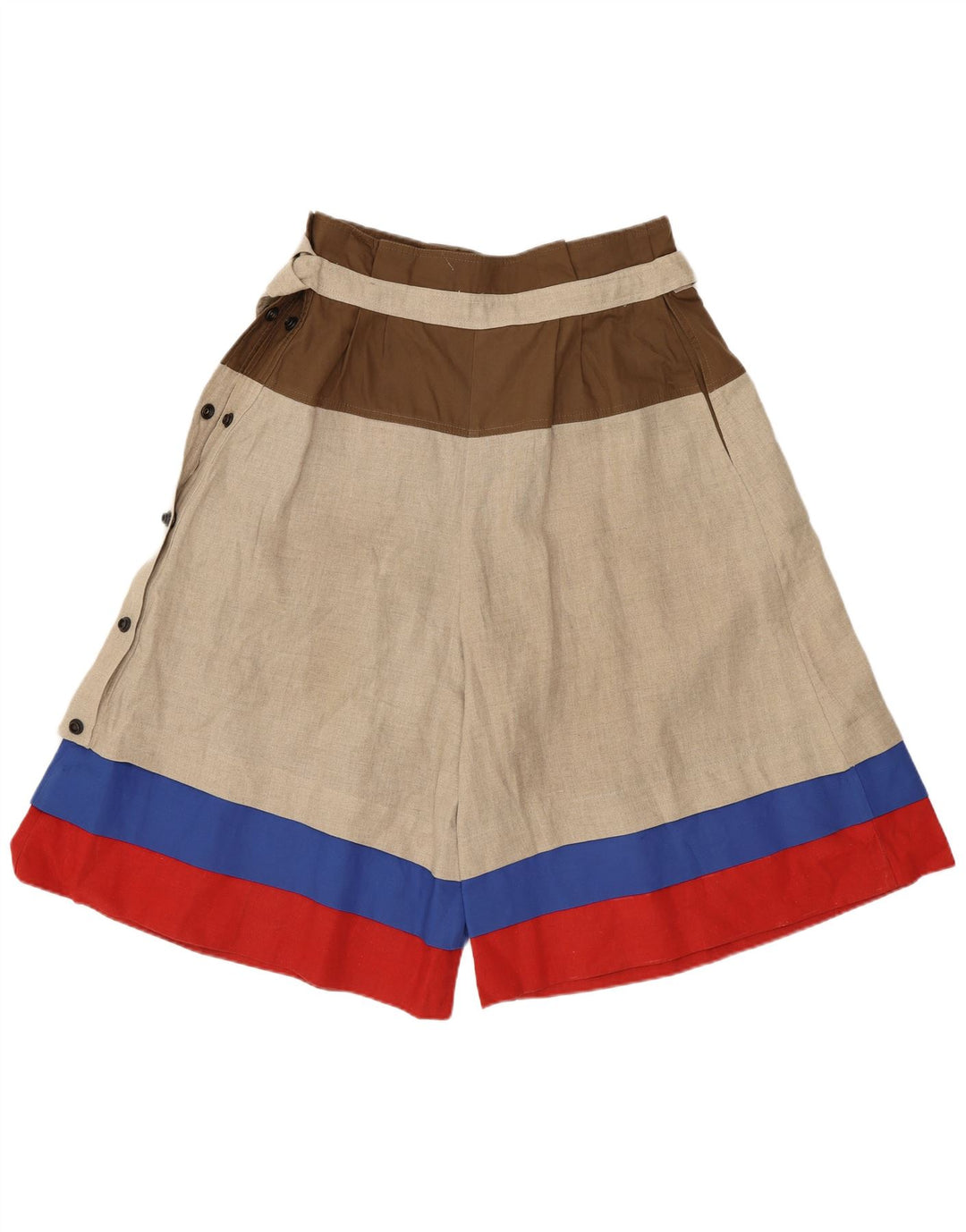 Gianfranco Ferre Γυναικείο casual σορτς W28 Medium Beige Colourblock
