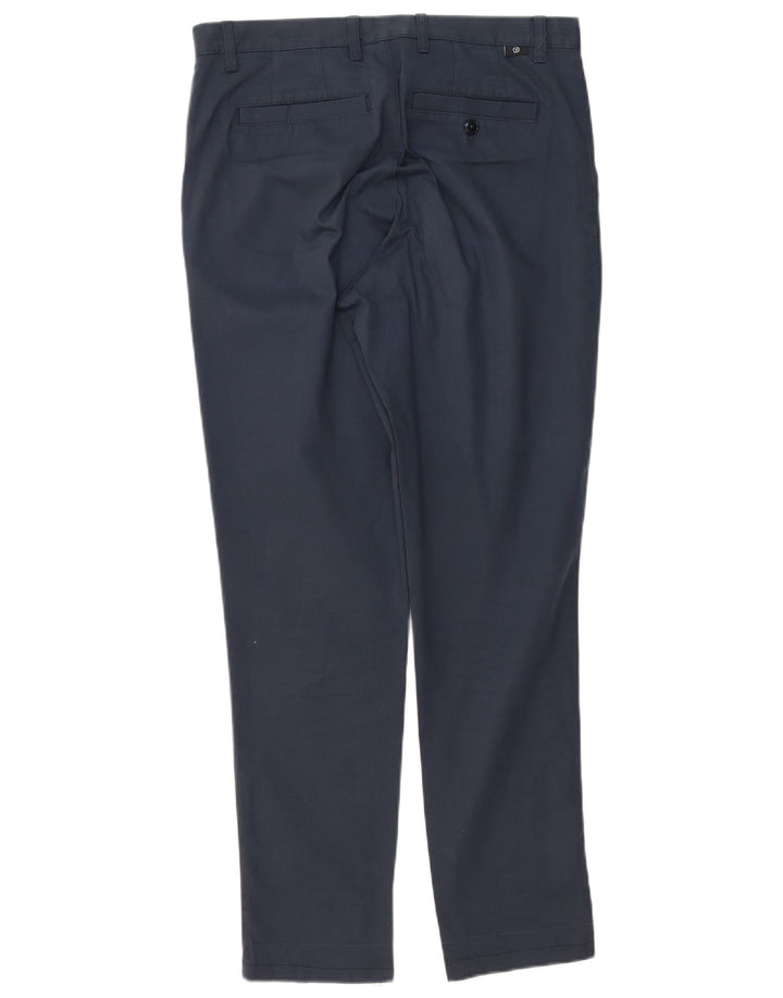 Ted Baker Ανδρικό Slim παντελόνι Chino W32 L31 Navy Blue Polyester