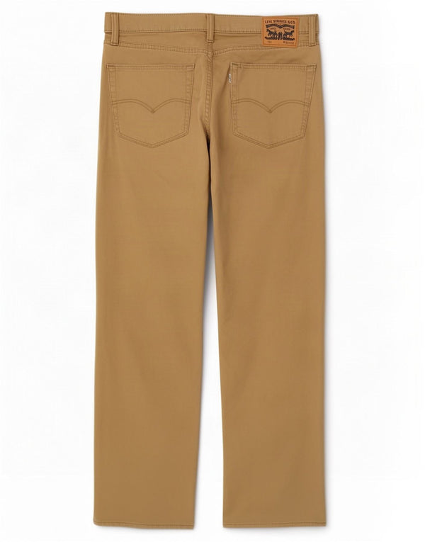 Levi's Mens 751 Straight Casual Παντελόνι W36 L32 Μπεζ βαμβακερό