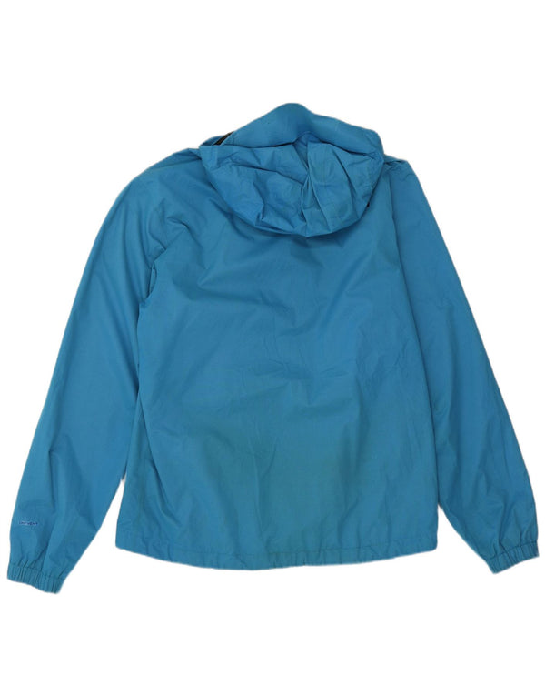 Ανδρικό μπουφάν βροχής με κουκούλα North Face UK 38 Medium Blue Polyester