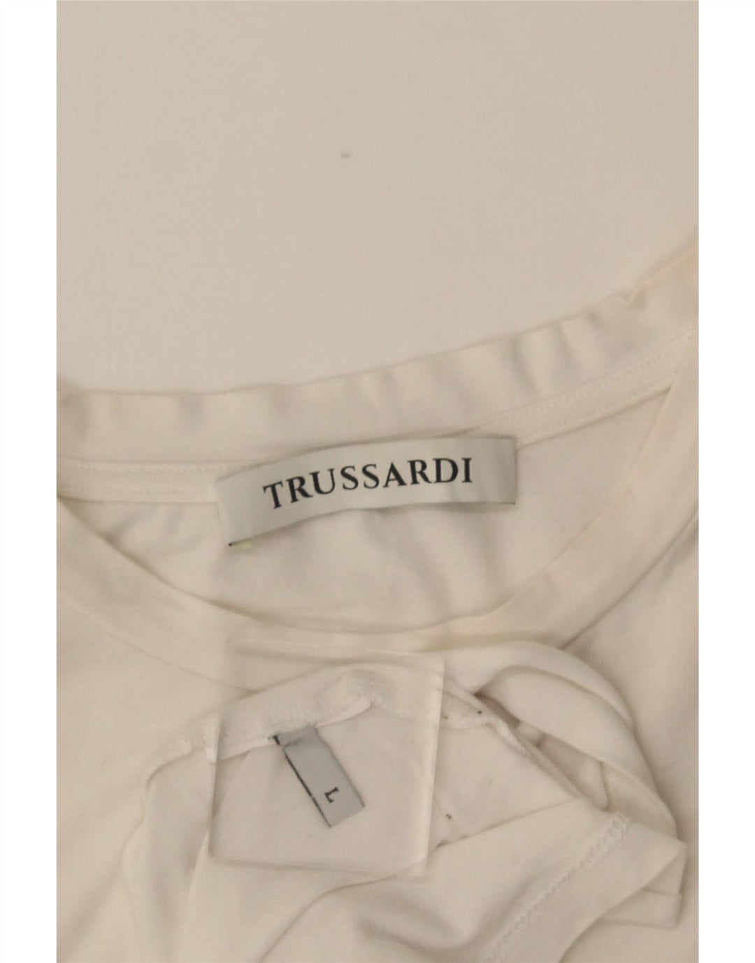 Γυναικείο T-Shirt Trussardi Top UK 14 Large White
