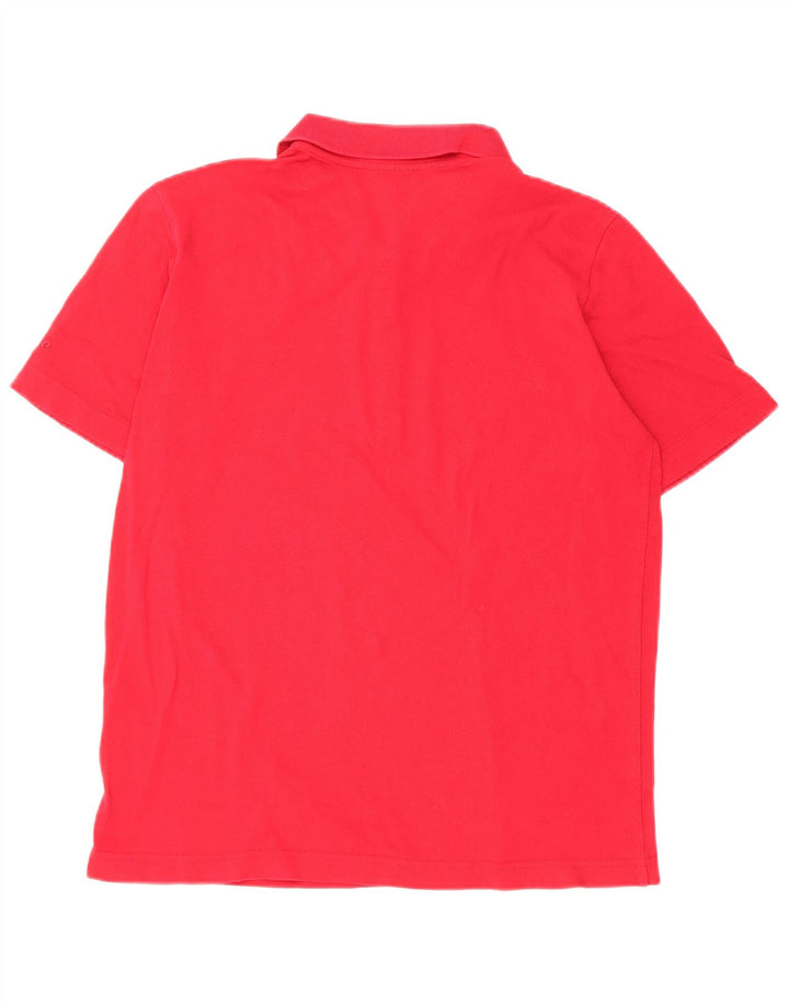 Ellesse Γυναικείο Πόλο Μπλουζάκι UK 10 Small κόκκινο βαμβακερό