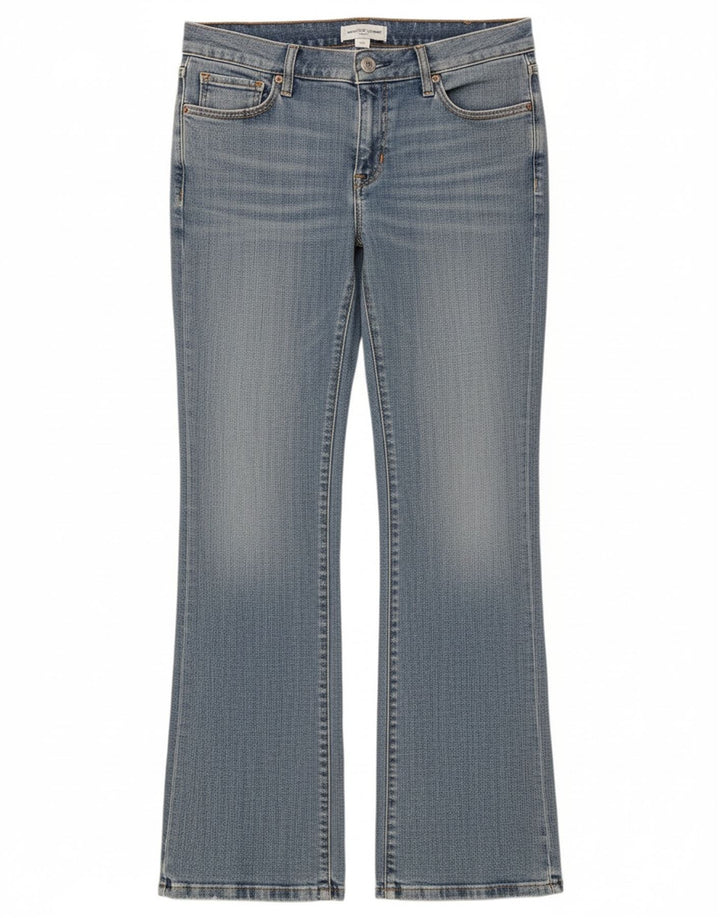 GAP Womens Long and Lean Bootcut Jeans US 6 Medium W32 L33 Blue Cotton