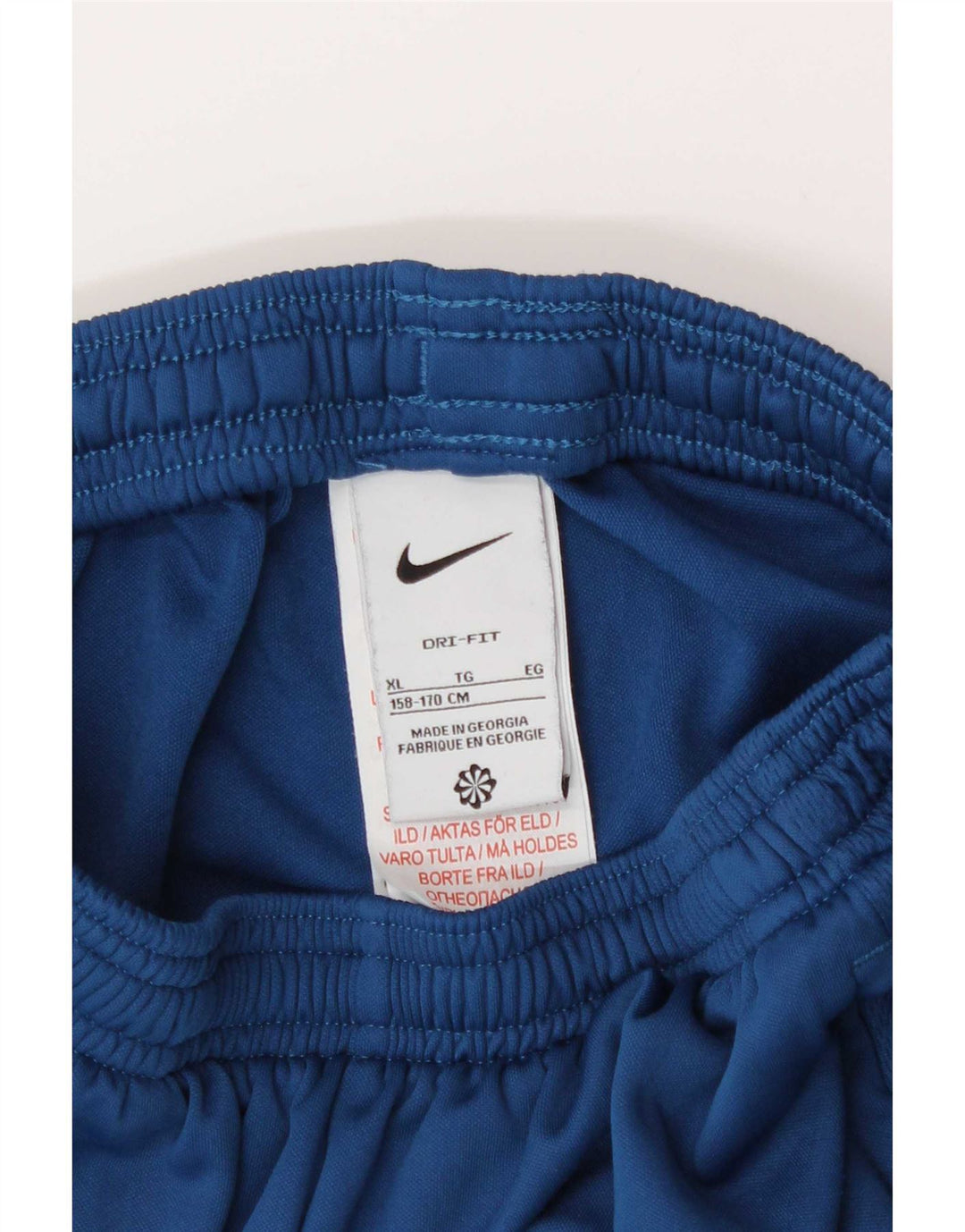 Παντελόνι αθλητικής φόρμας Nike Boys Dri Fit 13-14 ετών XL Blue Polyester