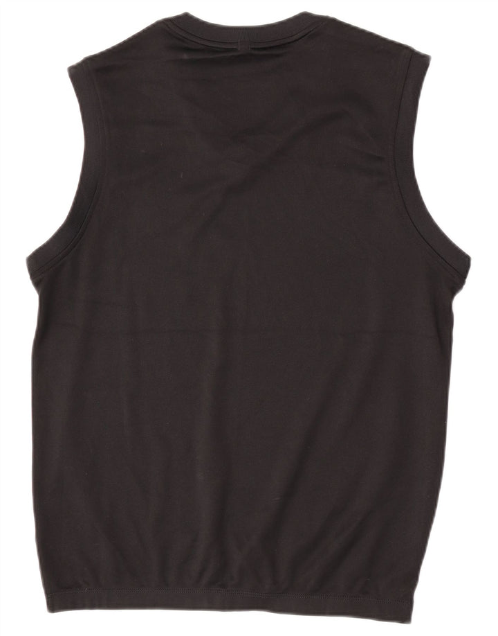 Ανδρικό γιλέκο Nike Dri Fit, μικρό μαύρο πολυεστέρα
