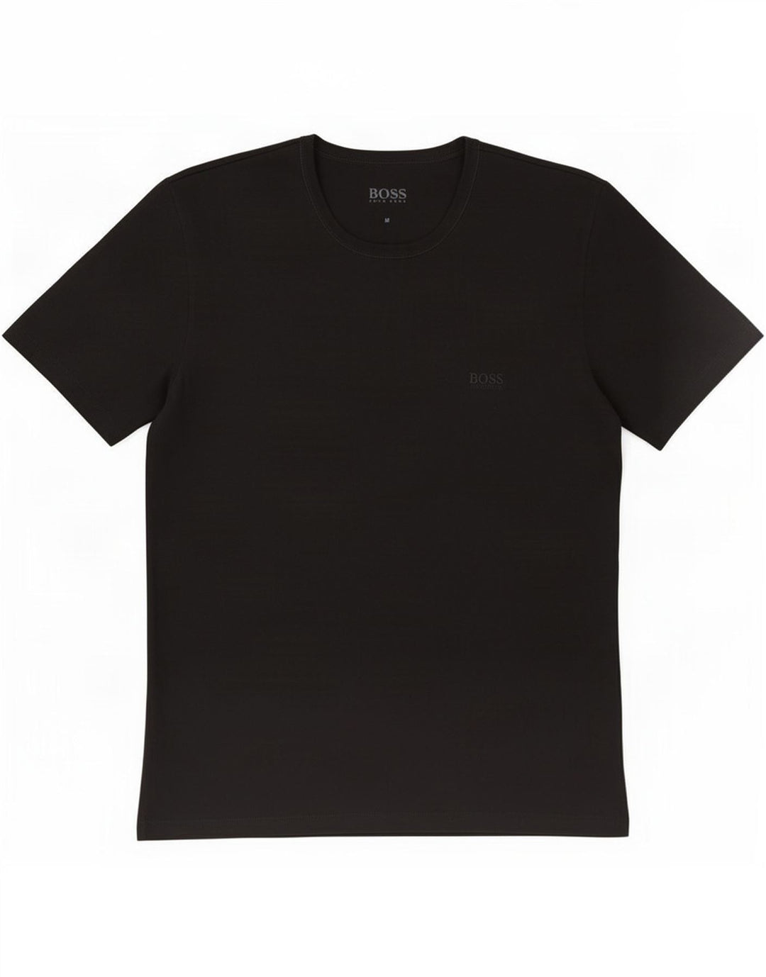 Ανδρικό T-Shirt Hugo Boss Τοπ μεσαίο μαύρο βαμβακερό
