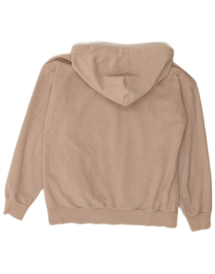CHAMPION Ανδρικά γραφικά με κουκούλα Fleece Jumper Μικρός μπεζ πολυεστέρας