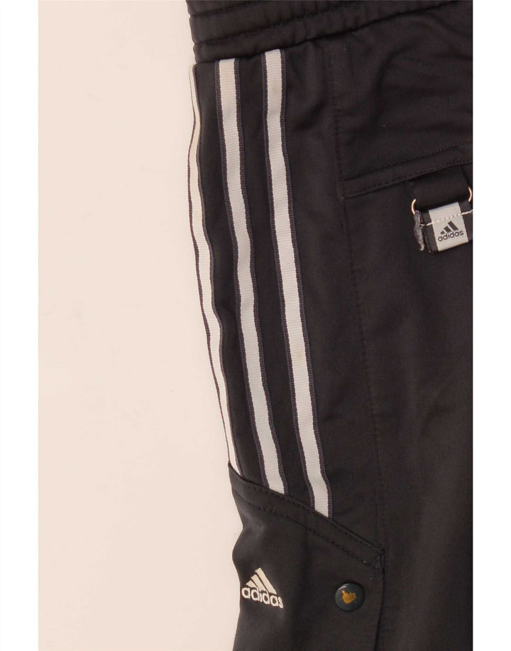 Ανδρική αθλητική φόρμα Adidas, μεσαίο μαύρο πολυεστέρα