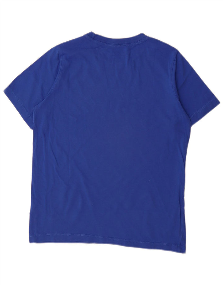 Γραφικό μπλουζάκι NIKE για αγόρια 13-14 ετών XL μπλε βαμβακερό