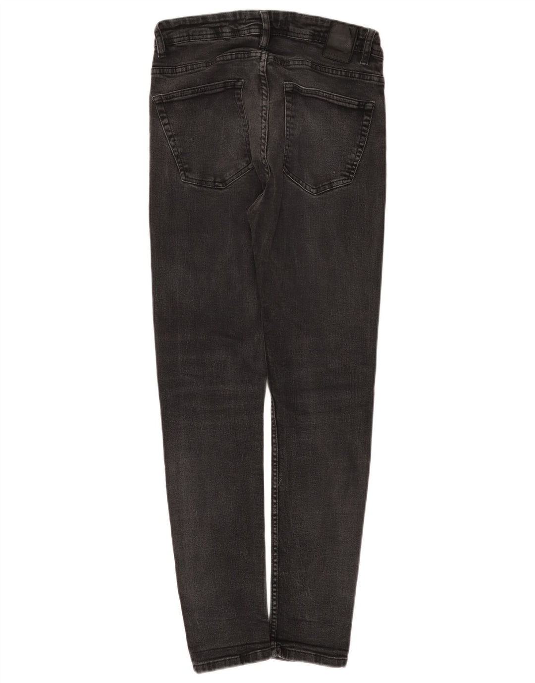Zara Γυναικείο Slim Jeans EU 42 Large W32 L29 Μαύρο βαμβακερό
