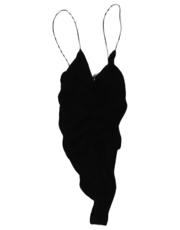 Zara Γυναικείο Mini Slip Dress UK 12 Medium Black