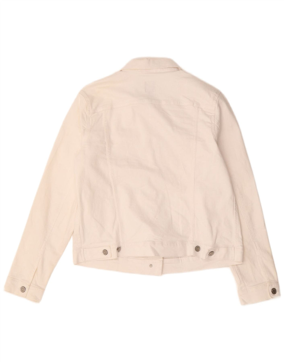 Gap Γυναικείο Τζιν Μπουφάν UK 16 μεγάλο λευκό βαμβακερό