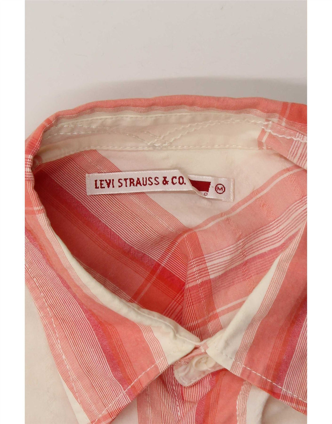 Ανδρικό πουκάμισο Levi's Μεσαίο λευκό καρό