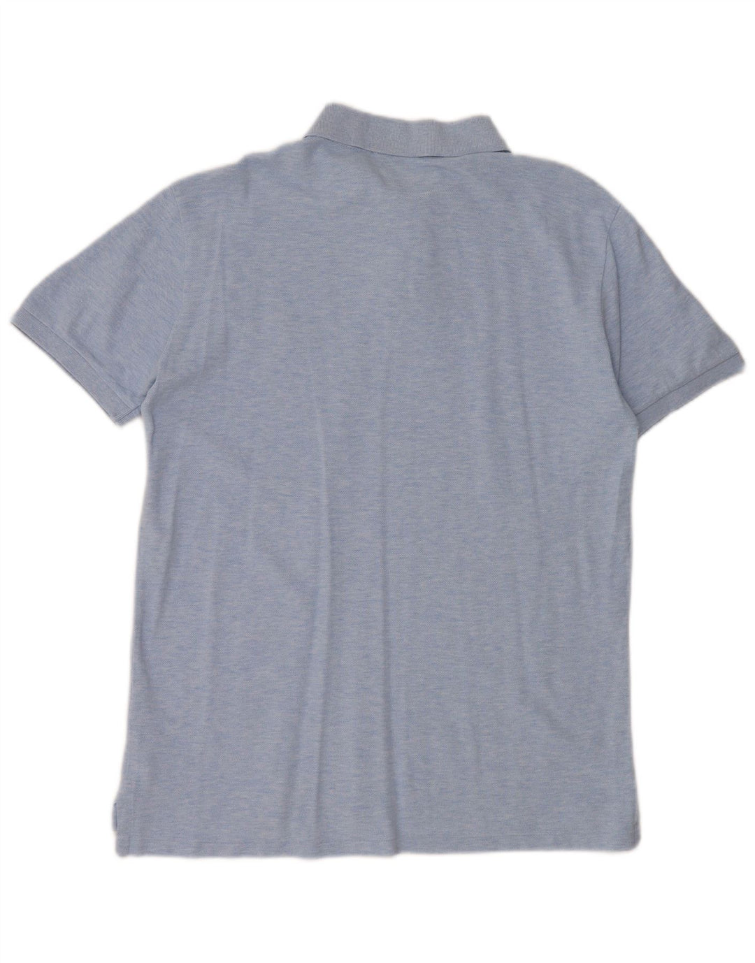 POLO RALPH LAUREN Ανδρικό μπλουζάκι πόλο με λεπτή εφαρμογή, μεγάλο μπλε βαμβακερό