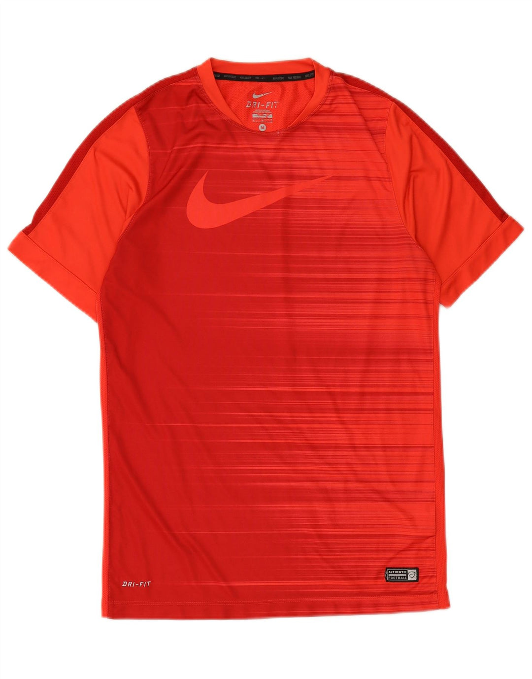 Ανδρικό γραφικό μπλουζάκι NIKE Dri Fit Τοπ μεσαίο κόκκινο πολυεστέρας