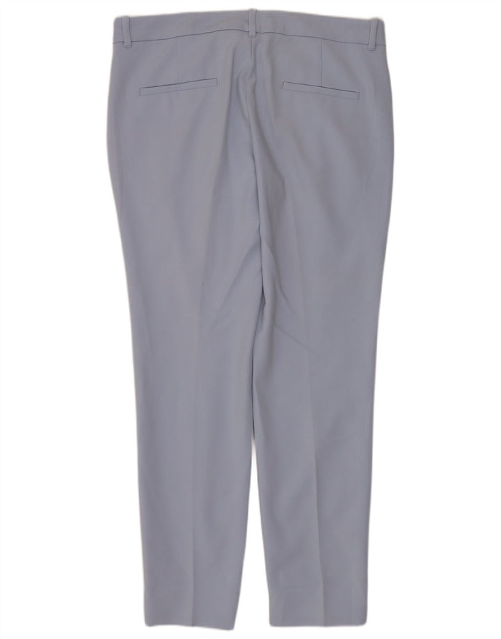 Zara Γυναικείο Slim παντελόνι Chino EU 40 Medium W30 L28 Blue