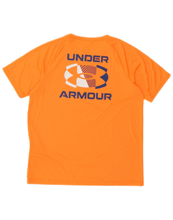 Under Armour Boys Graphic T-Shirt Top 11-12 Years Large Polyester Polyester
