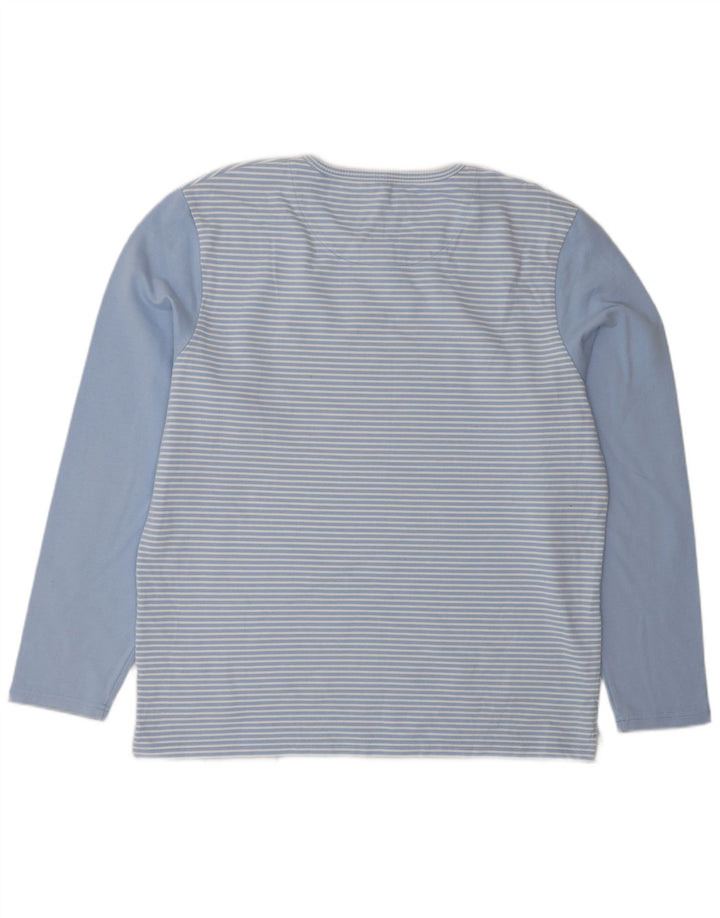 Lyle & Scott ανδρικό μπλουζάκι μακρυμάνικο XL μπλε ρίγα