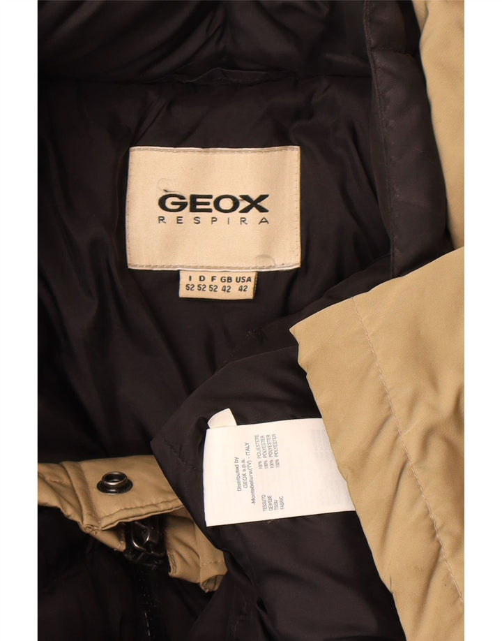 Ανδρικό μπουφάν Geox με επένδυση UK 42 XL Beige Polyester